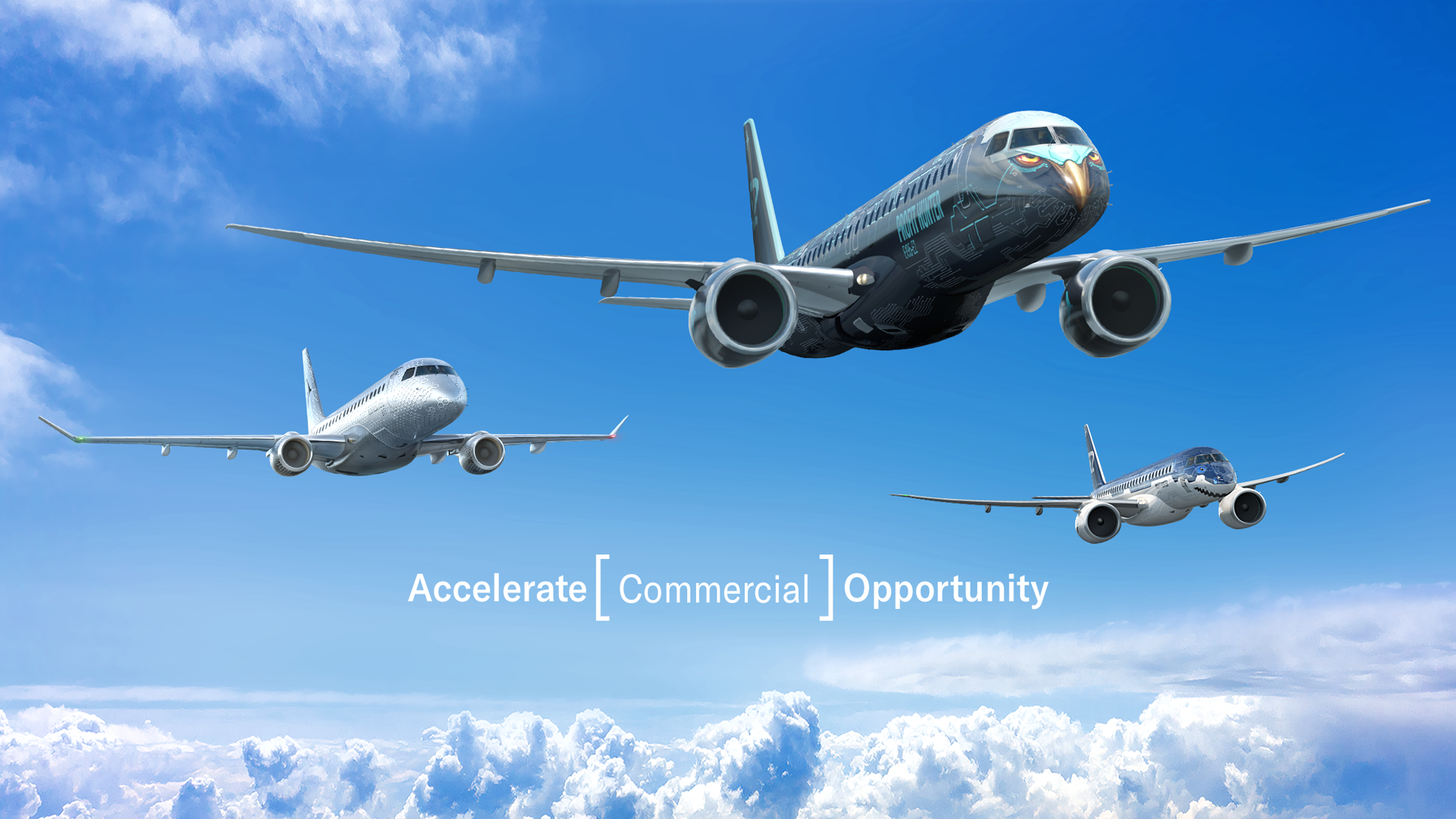 Header Embraer Overview - Commercial Aviation - Embraer