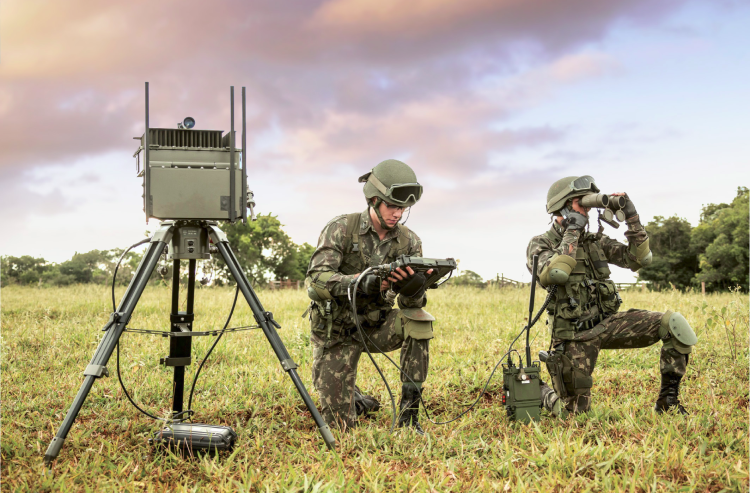 Military Using Intercom System Communications - Defense and Security - Embraer