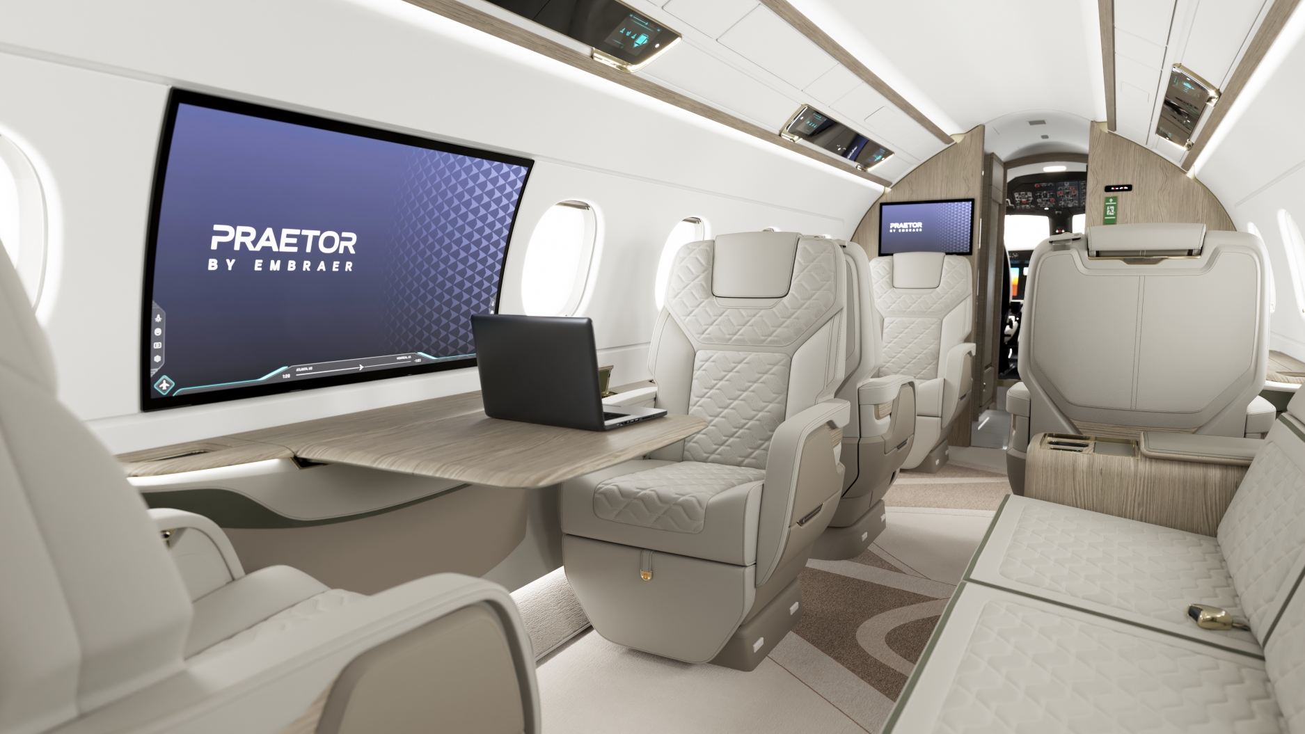 Embraer Inside Praetor 600E & Praetor 500E - Executive Jets - Embraer